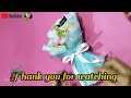 BUKET BUNGA WISUDA // LOW BUDGET HANYA 4 TANGKAI BUNGA // BOUQUET FLOWER TUTORIAL