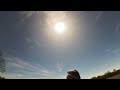 The Sights and Sounds of the 2024 Eclipse-Mississippi River Bottoms South of St Louis