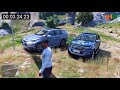 GTA 5 - Toyota Fortuner Vs Ford Endeavour Vs Mitsubishi Pajero Sport Vs Off-Road Track