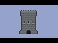 Day 185 | 32 x 32  Castle Tower | Pixel art time lapse