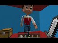 JJ and Mikey Found THE LONGEST RAILS : Pomni vs Ryder vs TV Man in Minecraft Maizen!