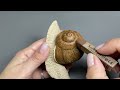 Polymer Clay Snail