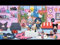 Which is the best room ? 💗🥺 hello kitty and frinds toca life world 😍 [ toca boca house challenge ]