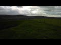 Moody weather over Manchester and Greenfield and Saddleworth moors