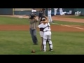 Soldier Surprises Girlfriend at Baseball Game, Then Proposes!