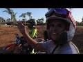 STOLE MY LITTLE BROTHERS BIKE! Hailie Deegan Crashes Dirt Bike!