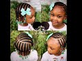 💯🔥2024 Best Ideas For Little Girls Cornrows Braids Hairstyles | Cute Kids Hairstyles with Beads👍🎄