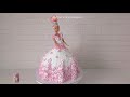 торт КУКЛА ! Сборка и украшение торта КУКЛА ! Украшение белковым кремом! DOLL CAKE ! BOLO BONECA!