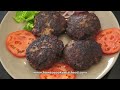 Homemade Juicy Burger Patties Recipe - Super Fast & Tasty Beef Hamburger Patty
