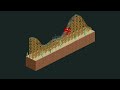 Oddly Satisfying Crashes in Roller Coaster Tycoon