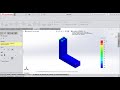 Static analysis usng solidworks 2017