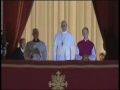 New Pope greets crowd
