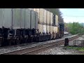 Tree  Falls on Tracks in Front of Fast Moving Train