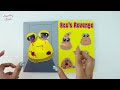 MAKING POU & BOU'S REVENGE 💩LIFE GAME BOOK📚 + (BOU'S SQUISHY PLAY)