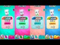 Colors Reaction Talking Tom Gold Run New Update  New Character Gymnast Angela GAMEPLAY