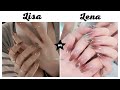 LISA OR LENA | NAILS | #2 💖 @darling_baby #lisa #lena #lisaorlena #nails