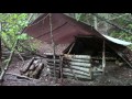 Protecting A Campfire From The Rain