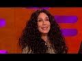 Cher and Christine Baranski on 