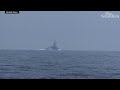 US Navy video shows close encounter with Chinese warship
