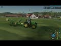 My New John Deere Farm in Ellerbach, Transporting Animals Bringing Water│Ellerbach│FS 22│Timelapse#1