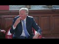Michel Barnier Questioned by Oxford University Students