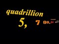 Count To Quadrillion 100