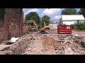 Demoliton of the old Colonnade Theater in Millersburg Pa.