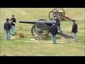 Firing the 30-pounder rifled Parrott cannon: Fort Pulaski, GA