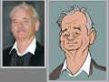 6/6- JoeBluhm paints a Bill Murray cartoon