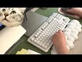 2.5 Hour Study With Me | G715 Mechanical Keyboard Typing ASMR | City Spring Ambience