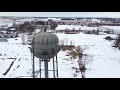 New La Rue, Ohio, Water Tower under Construction