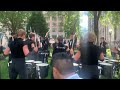 Boston Crusaders Drumline 2024 | Concert in the Park | Warmup 1