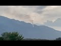 Φωτιά στον Όλυμπο καίει σε δύσβατη περιοχή - Δείτε βίντεο του The Leader