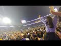 LSU Fans STORM THE FIELD After Beating Alabama 32-31