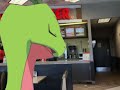 Grovyle at Whataburger