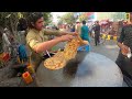 Breakfast in Kabul Afghanistan | Traditional street food | Rush Dumpukht | Morning Milk | parata