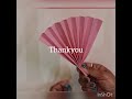 paper fan folding