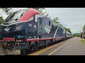 Amtrak 1333 Borilas With Amtrak 160 The Pepsi Can HU Leading At The Dells On 7/28/2024