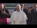 Pope Francis Arrives at JFK Airport