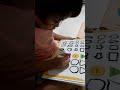 Tarcing Letters | Hailey 3 years old