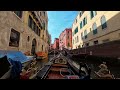 Venice (Venezia) Gondola tour | 4K DJI Osmo Action 4