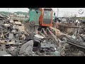 Amazing Korean Junkyard. Massive Scrap Car Process