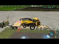 SILAGE Harvest and LOAD in MUD and THUNDERSTORM | MEGA FARM Challenge | Farming Simulator 22