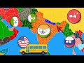 Countries Are Going To School 🏫🎒 || 🌟 [Interesting and Funny] 🤣🔥🥵 #countryballs #worldprovinces