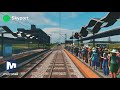 Cities: Skylines - First Person Ride - MetroRail Green Line REVISITED