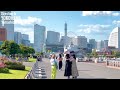 🌿【4K】横浜の旅.山下公園を15分ぐるっと散歩【行き方/アクセス/園内散策/元町中華街駅/横浜観光】Direction to Yamashita Park🇯🇵YOKOHAMA Travel