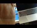 MacBook a1706 s key not working red spot on screen