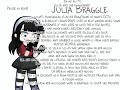 My catcf OC Julia Braggle(pause to read)​⁠