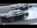New vs Old School Muscle Cars Drag Racing
