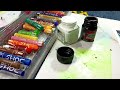 🌛Moon Scenery painting with oil pastel colours |How to Draw scenery painting||Oil pastel colours